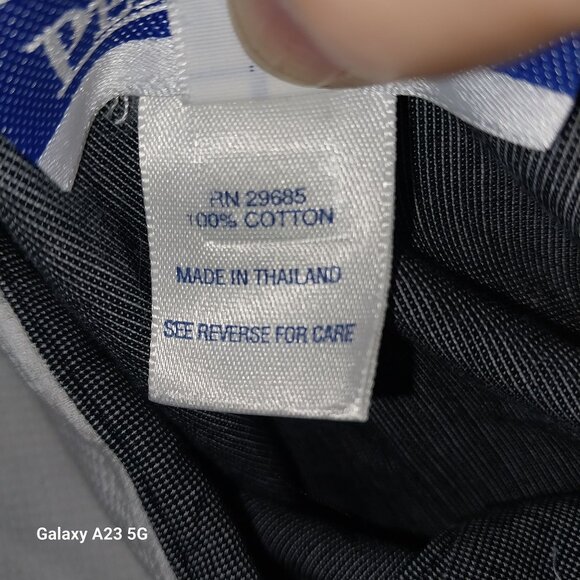 Pendleton Vintage Plus Womens 22W Button-Up Shirt Gray & White 100% Cotton - Picture 4 of 6